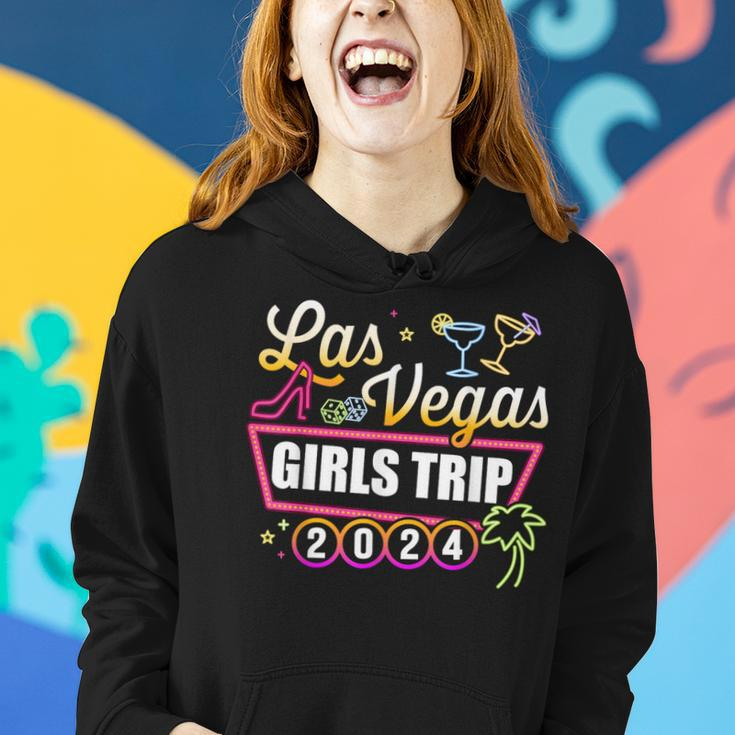 Las Vegas 2024 Girls Trip Matching Besties Party Squad Women Hoodie Gifts for Her