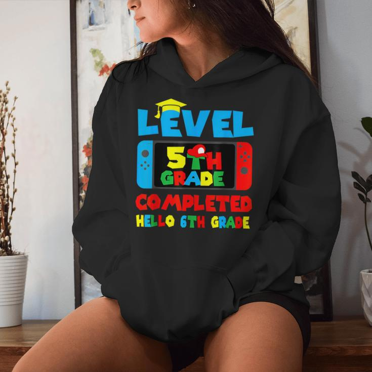 Level 5Th Grade Completed Hello 6Th Grade Last Day Of School Women Hoodie Gifts for Her