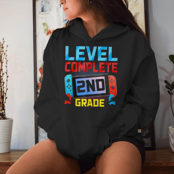 Level Complete 2Nd Grade Video Game Last Day Of School Women Hoodie Gifts for Her