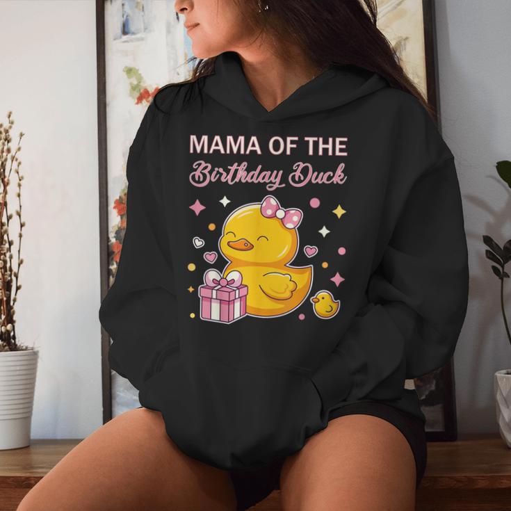 Mama Of The Birthday Duck Christmas Anime Party Outfit Women Hoodie Gifts for Her