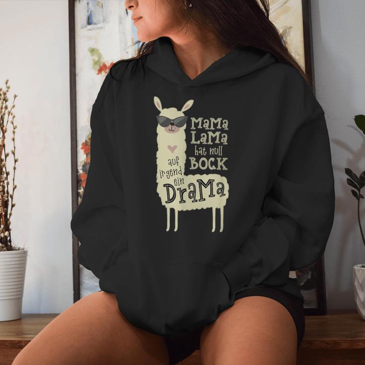 Mama Lama Drama Lama Alpaca Kapuzenpullover für Damen Geschenke für Sie