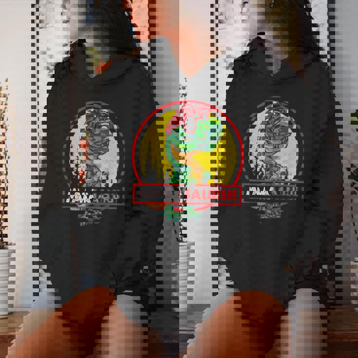 MamasaurusRex Mama Saurus Dinosaur Womens Sudadera con capucha para mujer Regalos para ella
