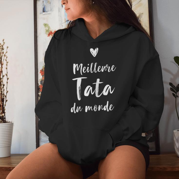 Meilleure Tata Du Monde Super Tante Cadeau Fête Des Mères Sweat à ...