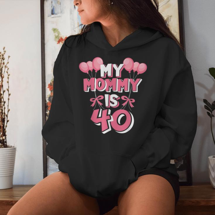 Meine Mama Ist 40 Jahre Alt Mutter Hat Ihr 40Th Birthday Kapuzenpullover für Damen Geschenke für Sie