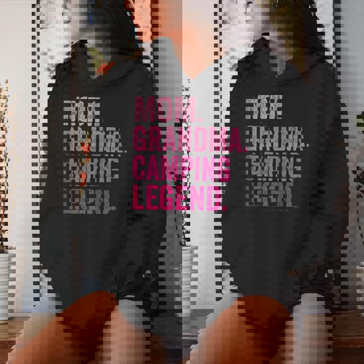 Mom Grandma Camping Legend Mother Camper Women Hoodie Gifts for Her Mom Grandma Camping Legend Mother Camper Women Hoodie Gifts for Her