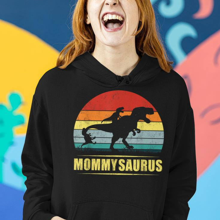 Mommy SaurusRex Dinosaur Mother's Day Women Hoodie Gifts for Her
