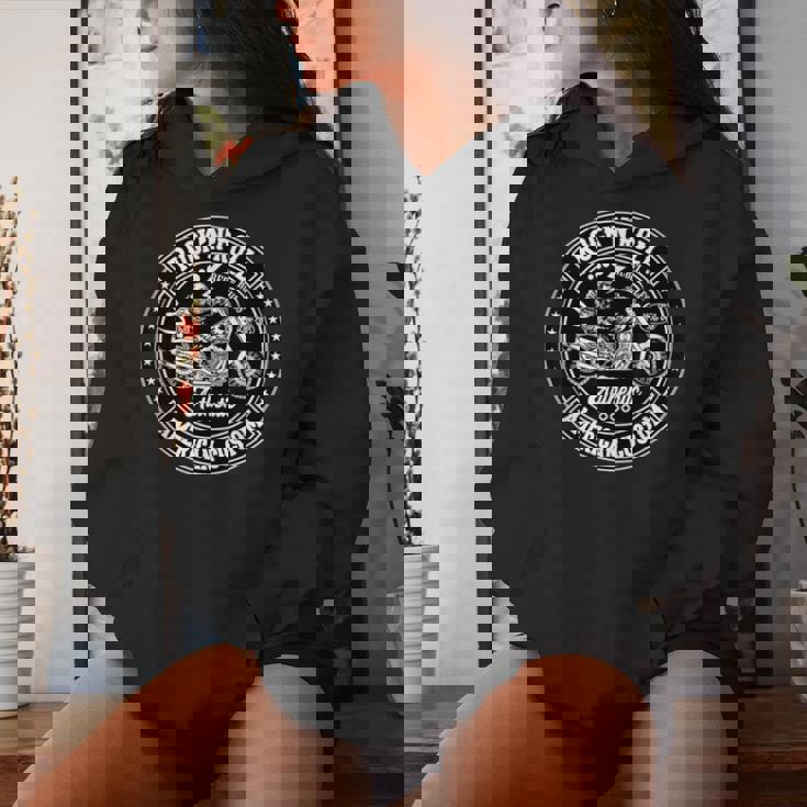 Moteras Rockabilly Hombre Intage Motos Manga Larga Sudadera con capucha para mujer Regalos para ella