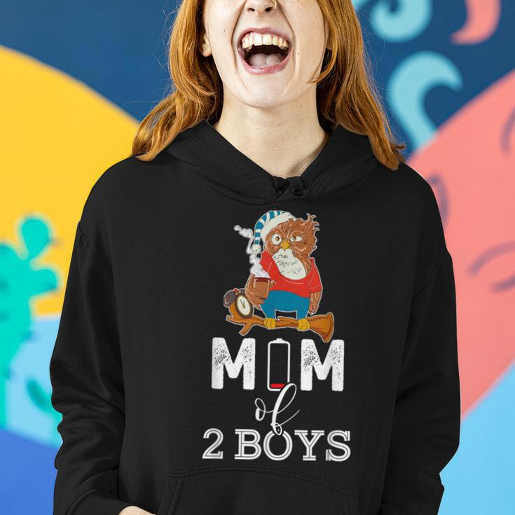Mother Of Sons Mom Of Two Boys Mother Of Boys Women Hoodie Gifts for Her
