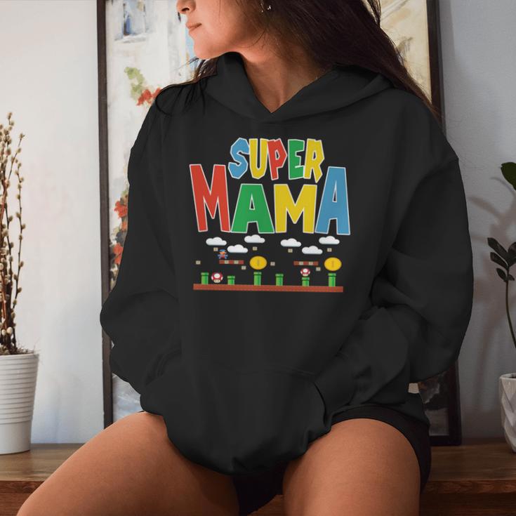 Muttertagsgeschenk Für Mama Personalisiert Super Mama Kapuzenpullover für Damen Geschenke für Sie