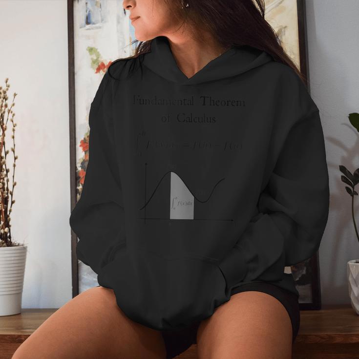 Nerdy Fundamental Theorem Of Calculus Math Teacher Geek Women Hoodie Gifts for Her