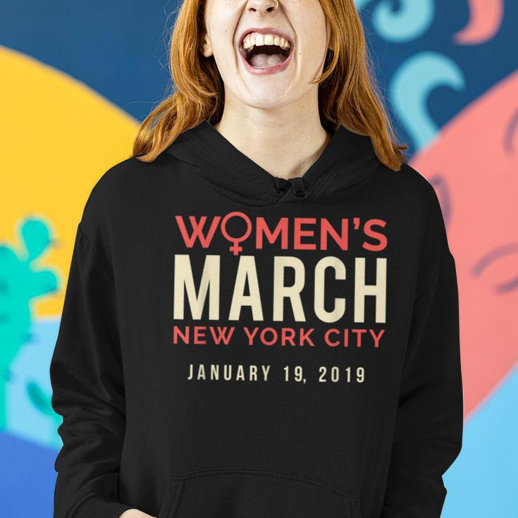 New York City Nyc Ny Women's March January 19 2019 Women Hoodie Gifts for Her