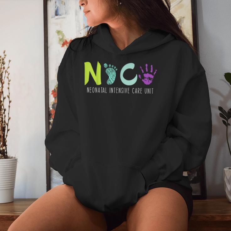 Nicu Neonatal Intensive Care Unit Nicu Nurse Appreciation Women Hoodie Gifts for Her