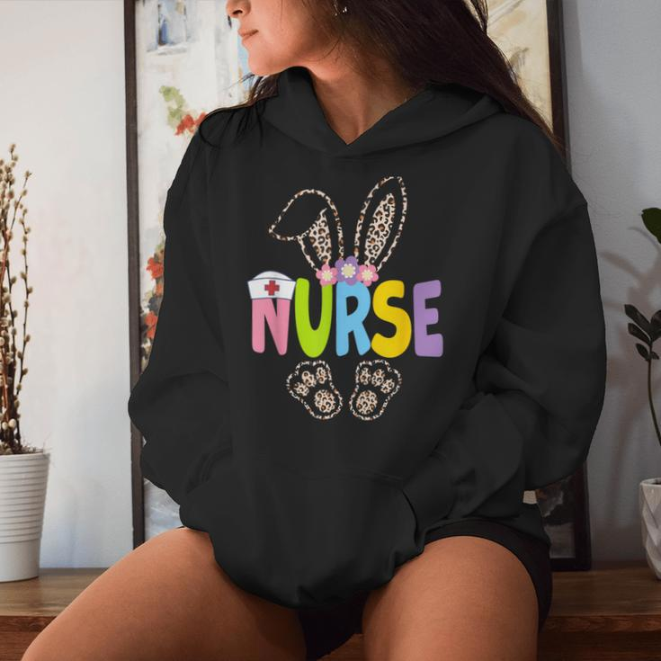 Nurse Bunny Leopard Easter Nurse Easter Nurse Life Bunny Women Hoodie Gifts for Her