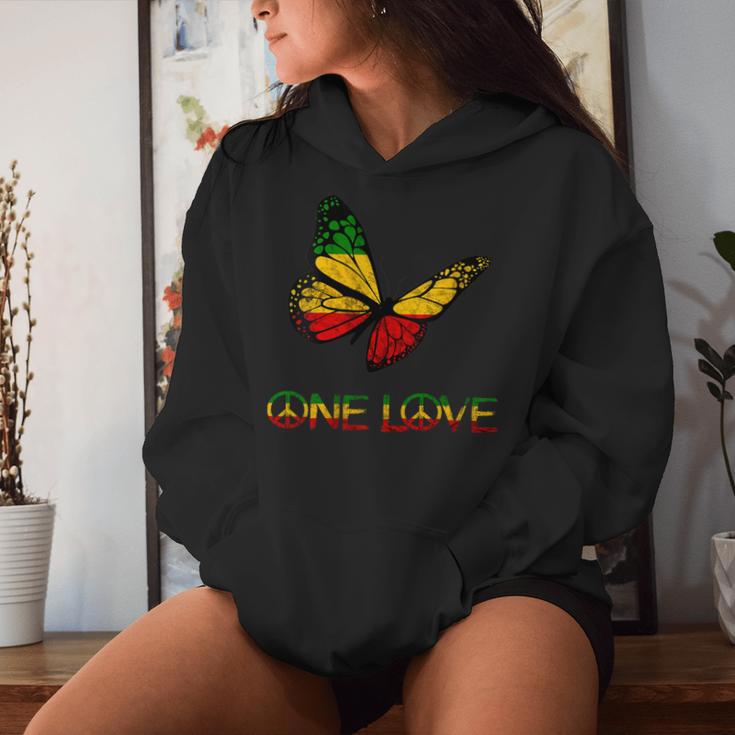 Débardeur Femme One Love Butterfly Rasta Reggae Peace – Roots Rastafari Vibes