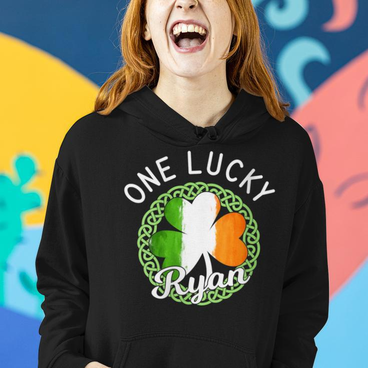 One Lucky Ryan Irish Family Name Women Hoodie Gifts for Her