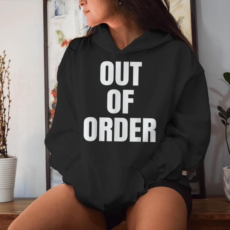 Out Of Order Sarcastic Women Hoodie Gifts for Her