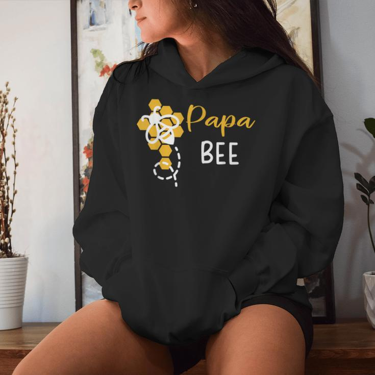 Papa Of The Bee 1St Birthday Outfit First Bee Day Family Women Hoodie Gifts for Her