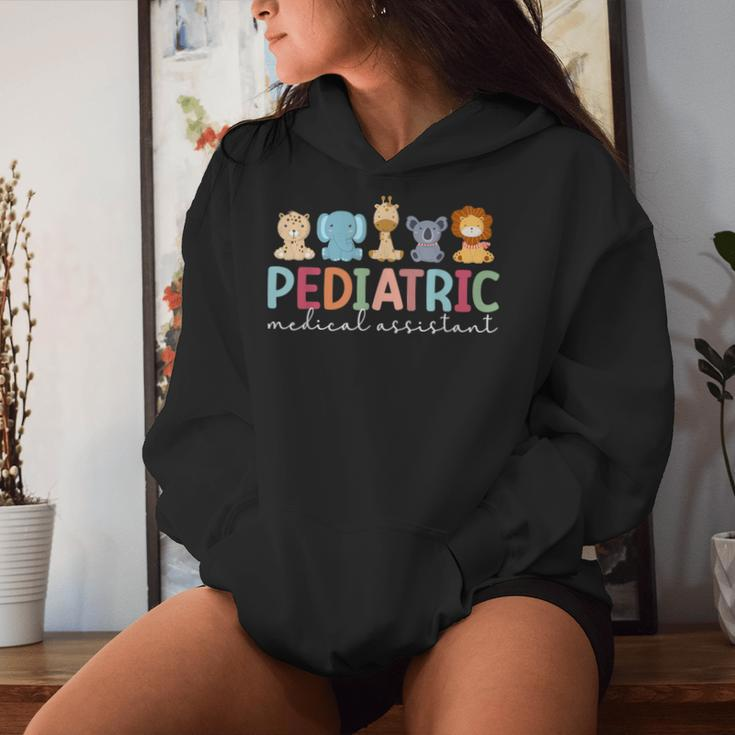 Pediatric Medical Assistant Boho Peds Medical Assistant Women Hoodie Gifts for Her