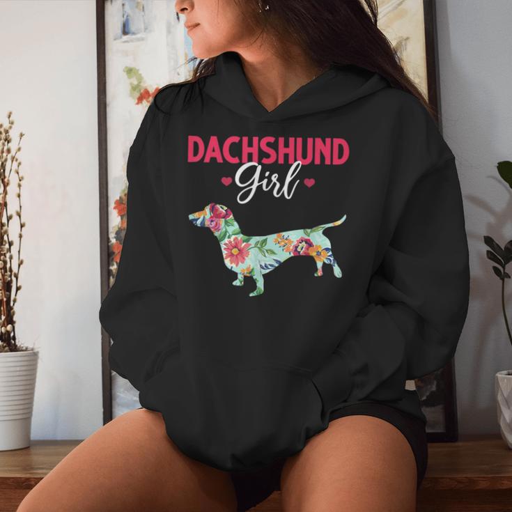 Pet Animal Wiener Sausage Dog Girls Vintage Dachshund Women Hoodie Gifts for Her