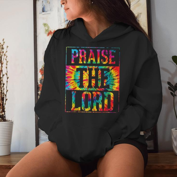 Praise The Lord Christian Faith Tie Dye Cute Christianity Women Hoodie Gifts for Her
