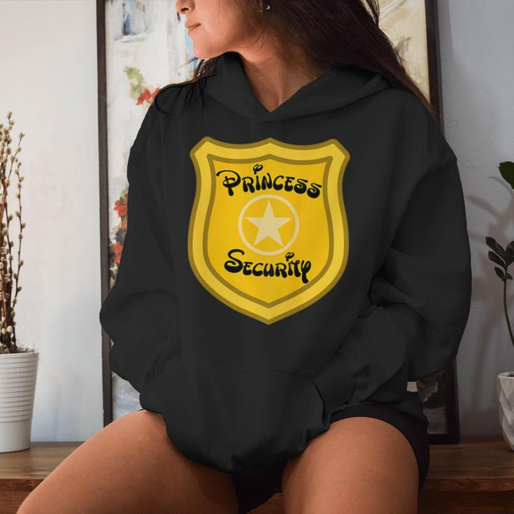 Princess Security Guard Family Birthday Dad Mom Daughter Women Hoodie Gifts for Her