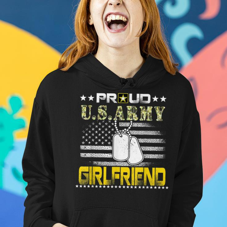 Proud US Army Girlfriend Military Pride Women Hoodie Gifts for Her