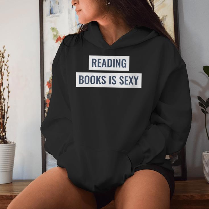 Reading Books Is Sexy Reading Is Sexy Women Hoodie Gifts for Her