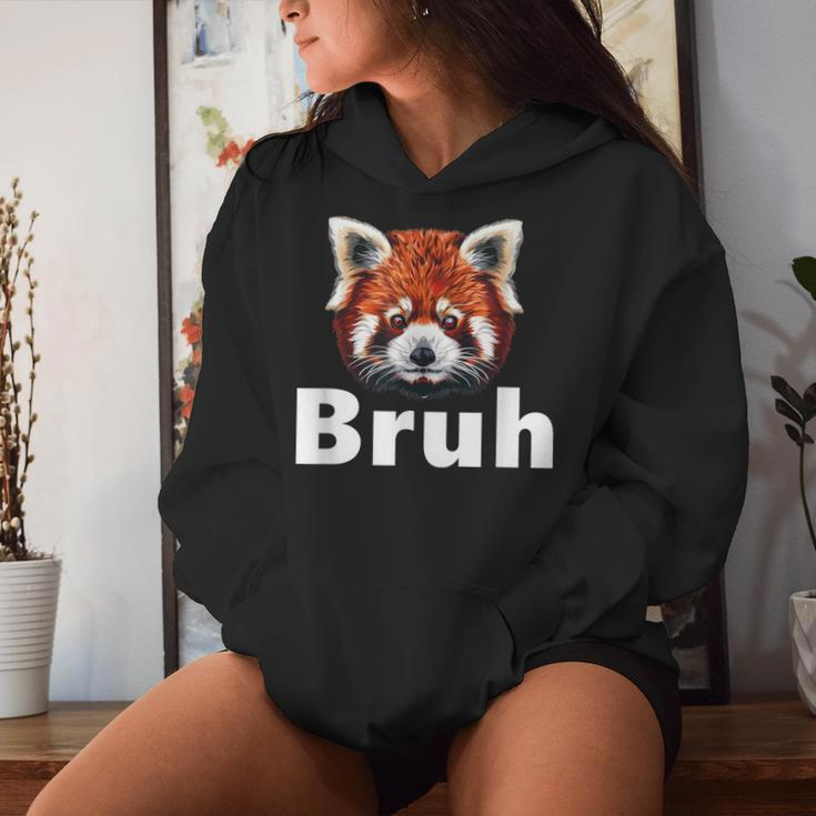 Red Panda Bruh Women Hoodie Gifts for Her