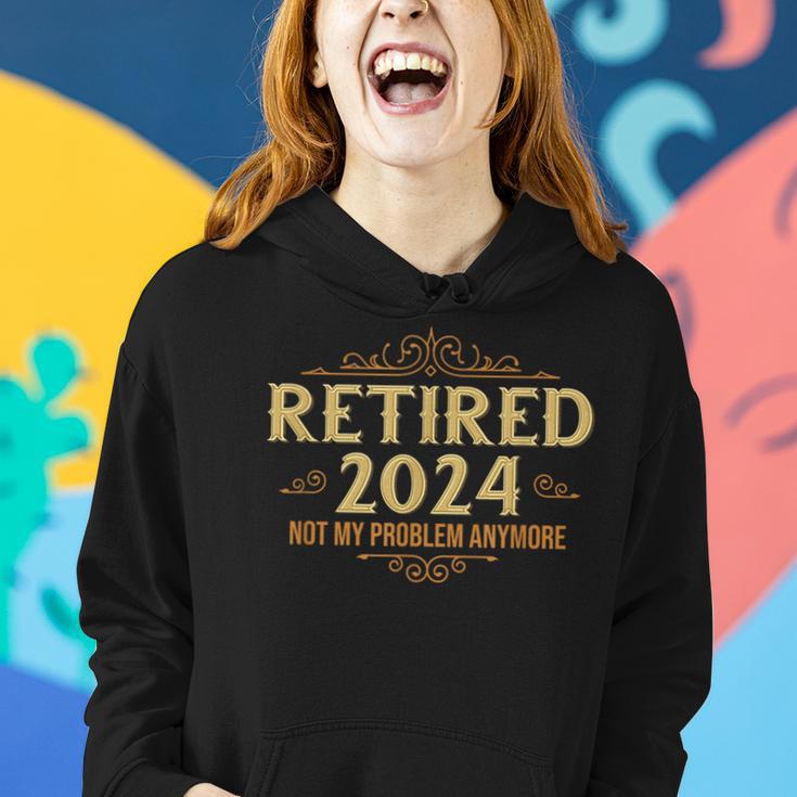 Retired 2024 Retirement For Men Women Hoodie Gifts for Her