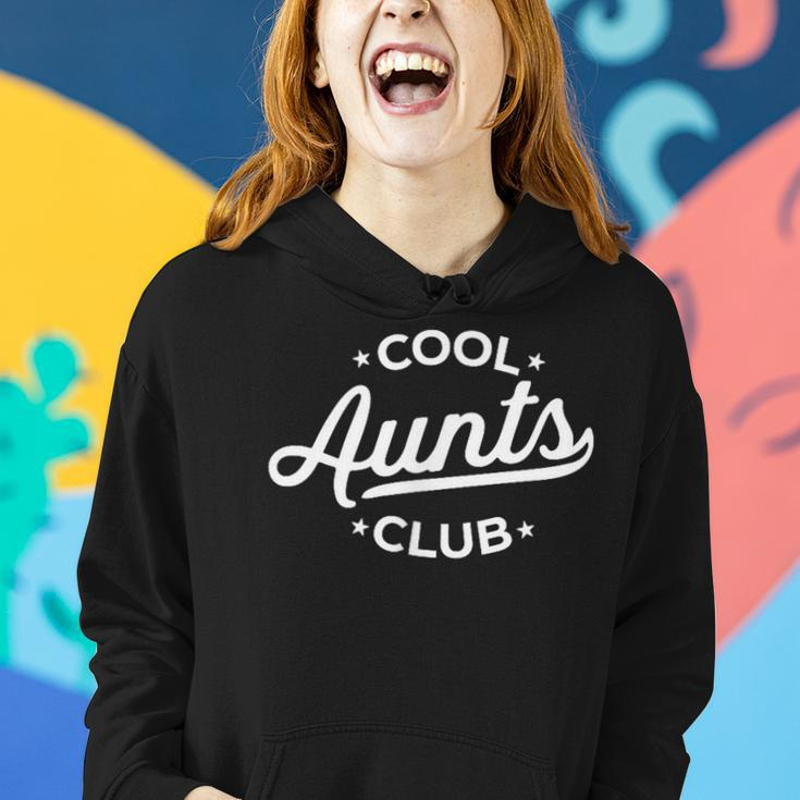 Retro Cool Aunts Club Best Auntie Ever Aunt Pocket Women Hoodie Gifts for Her