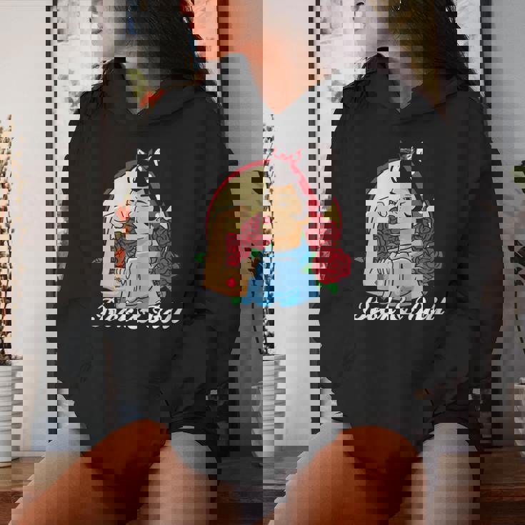Rockabilly Rockabella Rockera Rock & Roll Sudadera con capucha para mujer Regalos para ella