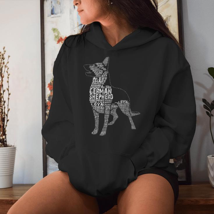 Schäferhund Mama Schäferhund Papa Hund Liebe-R Geschenk Kapuzenpullover für Damen Geschenke für Sie