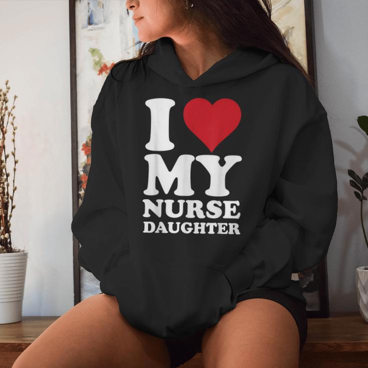 Schwester Papa Ich Liebe Herz Meine Schwester Tochter Schwester Papa Kapuzenpullover für Damen Geschenke für Sie