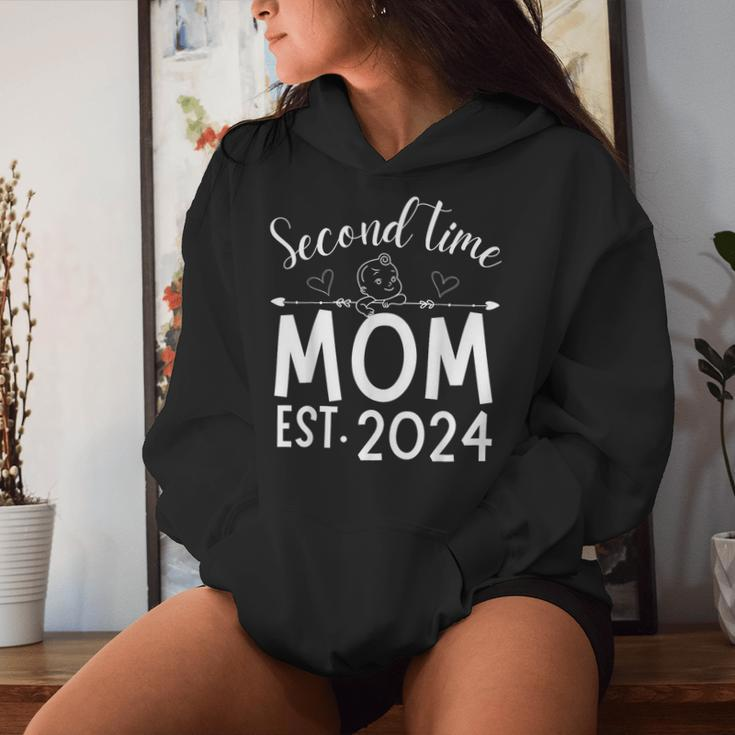 Second Time Mom Pregnancy Mother's Day Soon To Be Mom Women Hoodie Gifts for Her