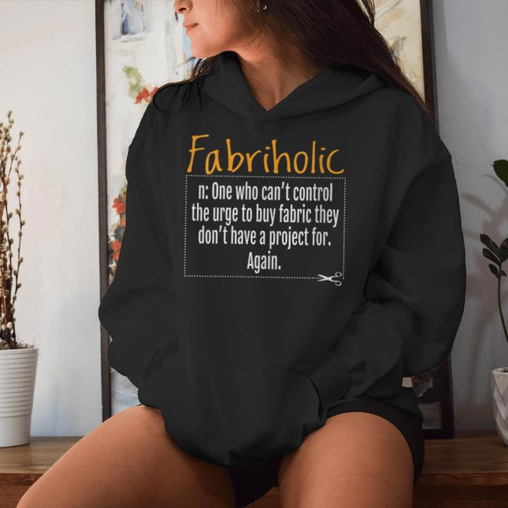 Sewing Pun Humor Crafter Quilter Quilting Quotes Idea Women Hoodie Gifts for Her