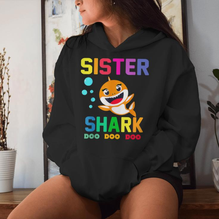 Sister Of The Shark Birthday Family Matching Birthday Women Hoodie Gifts for Her