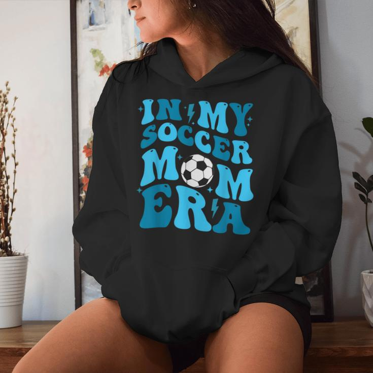 In My Soccer Mom Era Retro Soccer Mom Life Women Hoodie Gifts for Her
