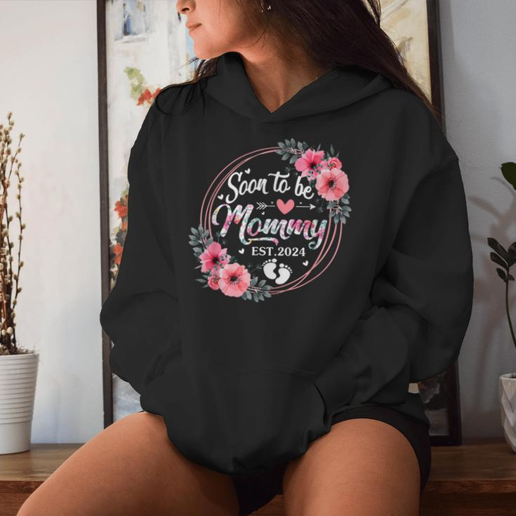 Soon To Be Mommy 2024 Mother's Day First Time Mom Pregnancy Women Hoodie Gifts for Her