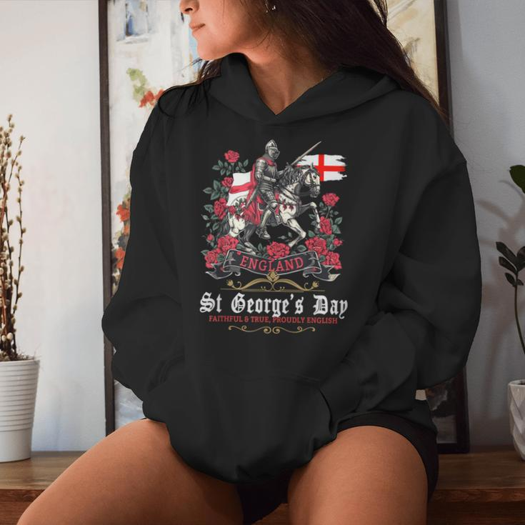St Georges Day Outfit Idea For & Novelty English Flag Women Hoodie Gifts for Her