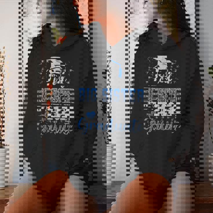 Super Proud Big Sister 2024 Graduate Awesome Family College Women Hoodie Gifts for Her