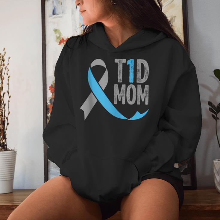 T1d Mom Diabetic For Women Type 1 Mom Diabetes Women Hoodie Gifts for Her