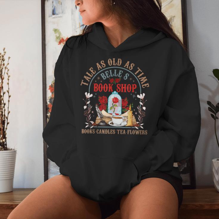 Tale As Old As Time Book Lover Wildflower Book Women Hoodie Gifts for Her