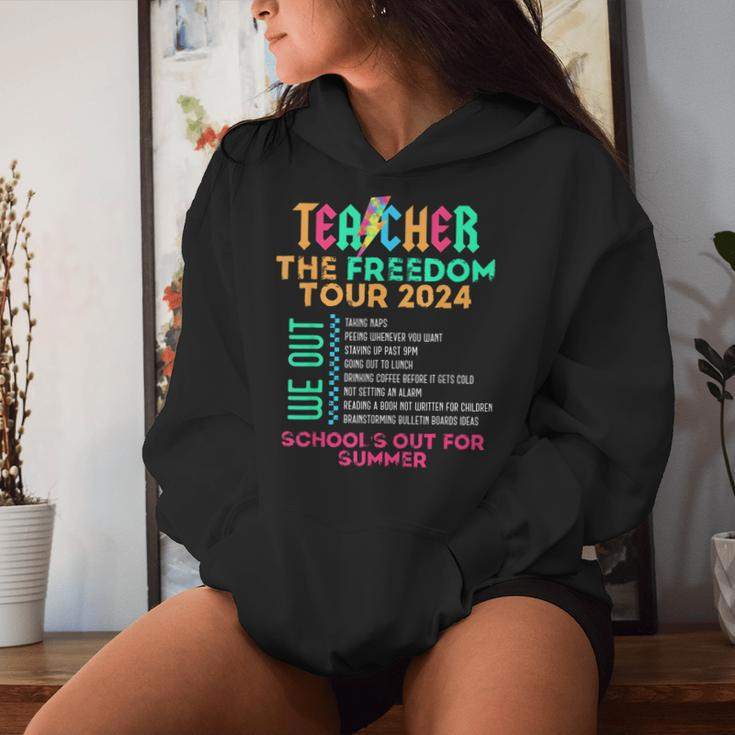Teacher The Freedom Tour School's Out For Summer Last Day Women Hoodie Gifts for Her