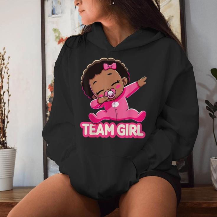 Team Girl Baby Announcement Gender Reveal Party Women Hoodie Gifts for Her