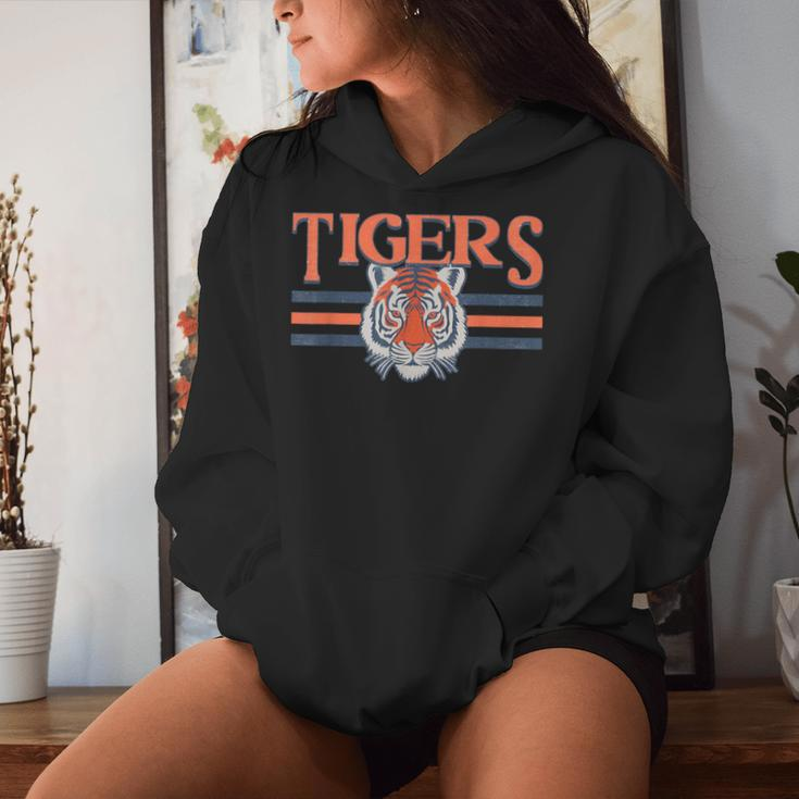 Tigers Vintage Sports Name Girls Women Hoodie Gifts for Her