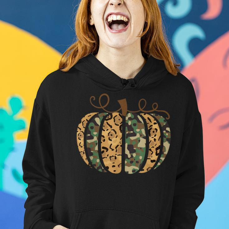 Trendy Leopard Camo Pumpkin Animal Print Cheetah Fall Women Women Hoodie Gifts for Her