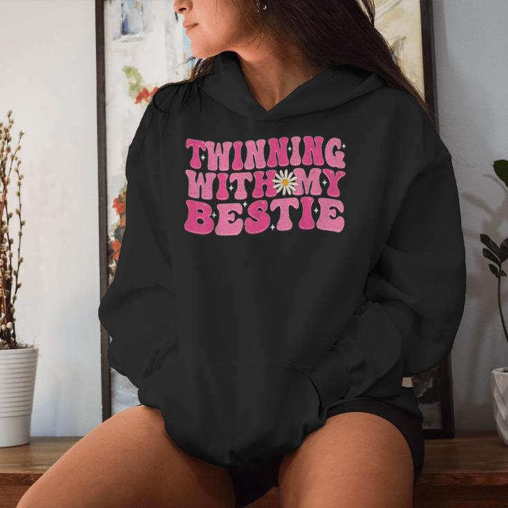 Twin Matching Twins Day Friend Twinning With My Bestie Girls Women Hoodie Gifts for Her