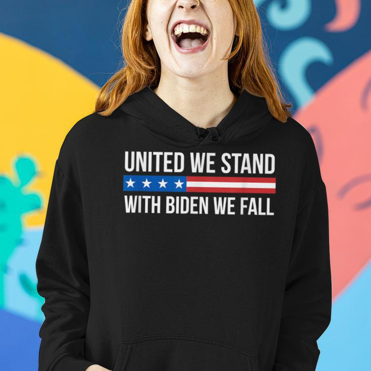 United We Stand With Biden We Fall Women Hoodie Gifts for Her