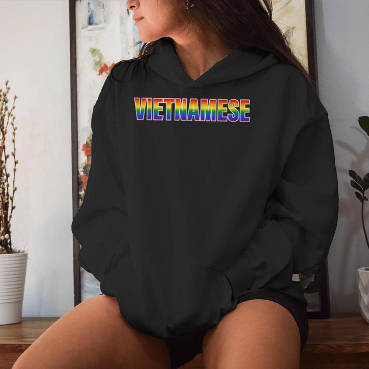 Vietnamese Pride Lgbtq Rainbow Vietnam Pride Women Hoodie Gifts for Her