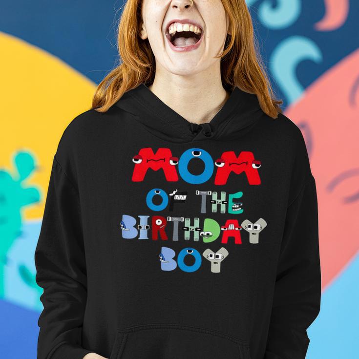 Villain Letter Abc Mom Of The Birthday Boy Alphabet Lore Women Hoodie Gifts for Her